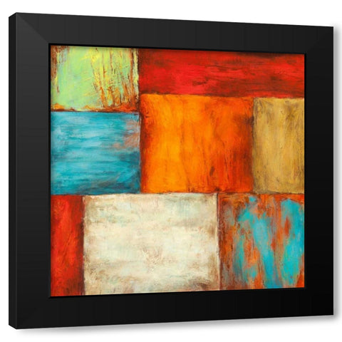 Desert Sun Black Modern Wood Framed Art Print by Munson, Anne