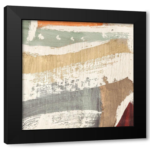 Comfort Zone II Black Modern Wood Framed Art Print by Anne, Munson