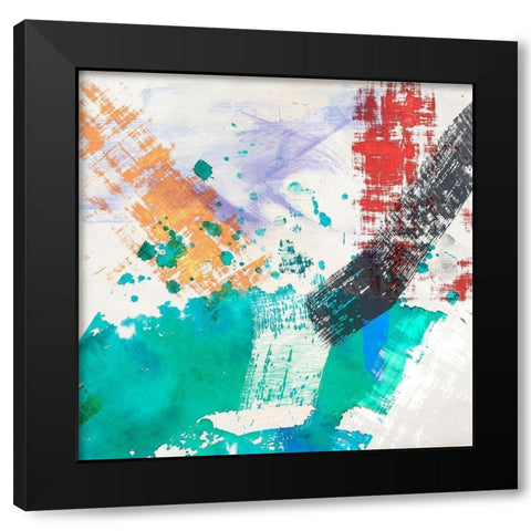 Blink I Black Modern Wood Framed Art Print by Anne, Munson