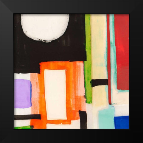 Smooth Sailing I Black Modern Wood Framed Art Print by Bacci, Leonardo