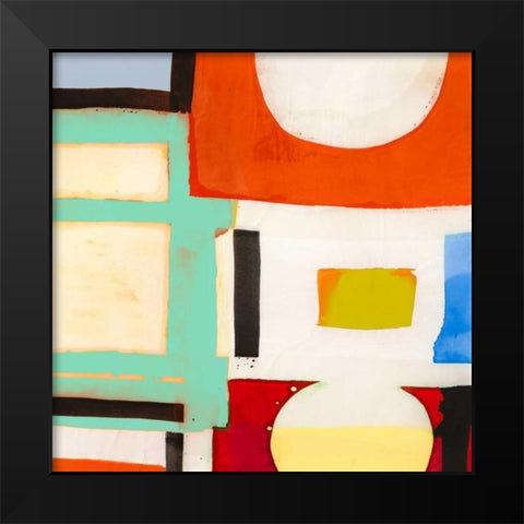 Smooth Sailing II Black Modern Wood Framed Art Print by Bacci, Leonardo