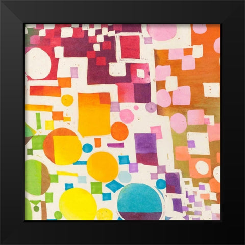 Glam Slam II Black Modern Wood Framed Art Print by Bacci, Leonardo