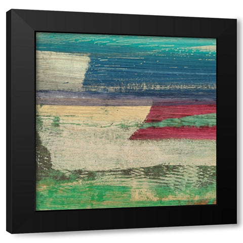 Early Morning on the Enchanted Lagoon I Black Modern Wood Framed Art Print by Leonardo, Bacci