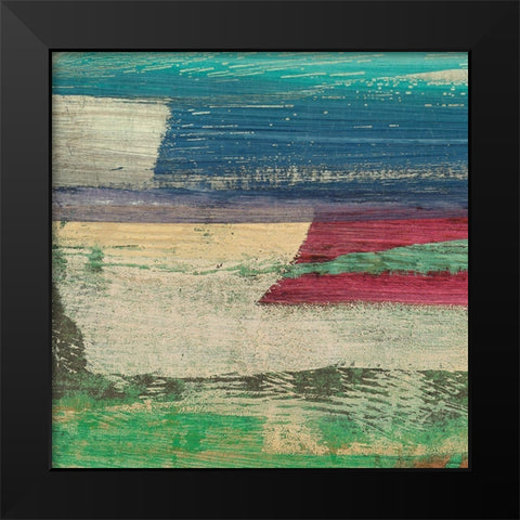 Early Morning on the Enchanted Lagoon I Black Modern Wood Framed Art Print by Leonardo, Bacci