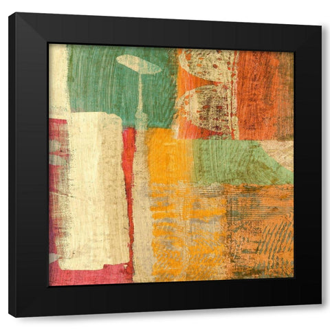 Samba Black Modern Wood Framed Art Print by Bacci, Leonardo
