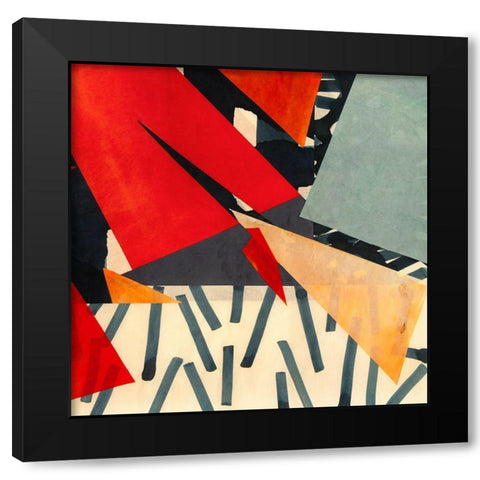 Memphis Blues II Black Modern Wood Framed Art Print by Bacci, Leonardo