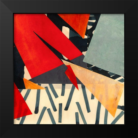 Memphis Blues II Black Modern Wood Framed Art Print by Bacci, Leonardo