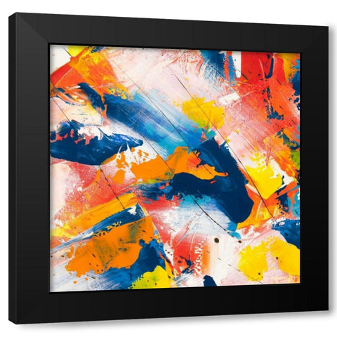 Waves crashing in the summer sky I Black Modern Wood Framed Art Print with Double Matting by Ferri, Bob