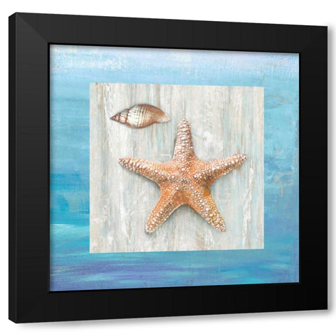 From the Sea II Black Modern Wood Framed Art Print by Broome, Ted