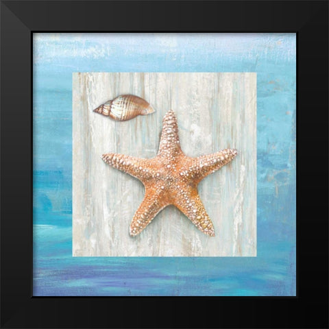 From the Sea II Black Modern Wood Framed Art Print by Broome, Ted