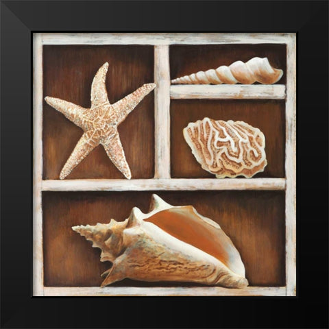 From the Ocean III Black Modern Wood Framed Art Print by Broome, Ted