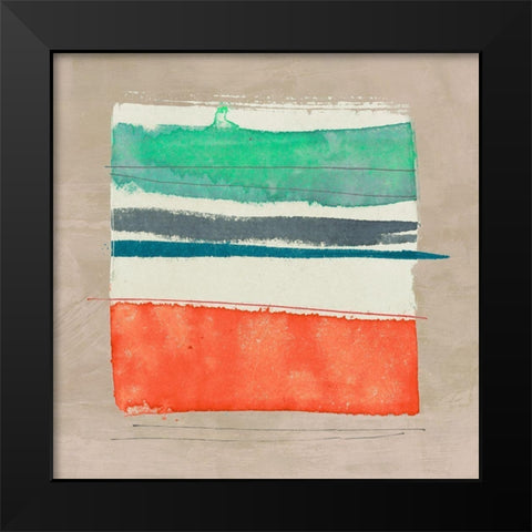 Sylvia II Black Modern Wood Framed Art Print by Viola, Bertel