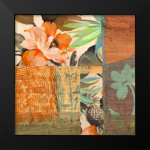 Jungle III Black Modern Wood Framed Art Print by Grant, Eve C.