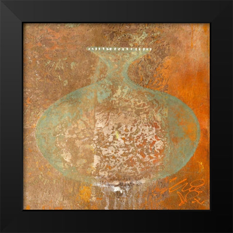 Elisir II Black Modern Wood Framed Art Print by Simoncelli, Charaka