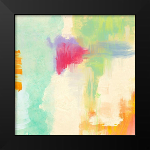 Colorama II Black Modern Wood Framed Art Print by Olin, Chaz