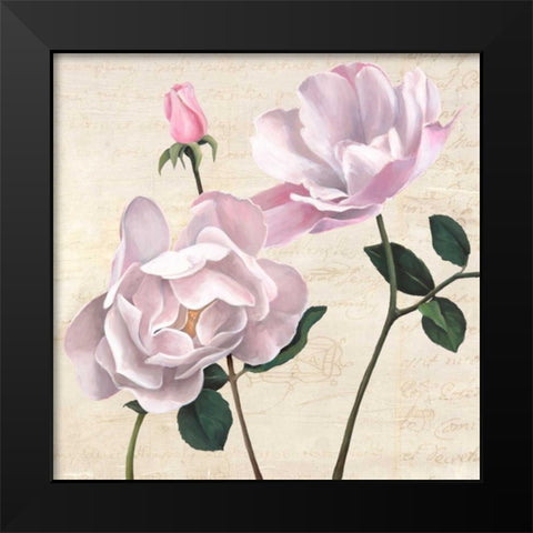 Classica II Black Modern Wood Framed Art Print by Dellal, Remy