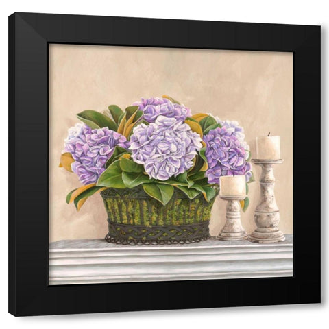 Memoires du jardin I Black Modern Wood Framed Art Print by Dellal, Remy