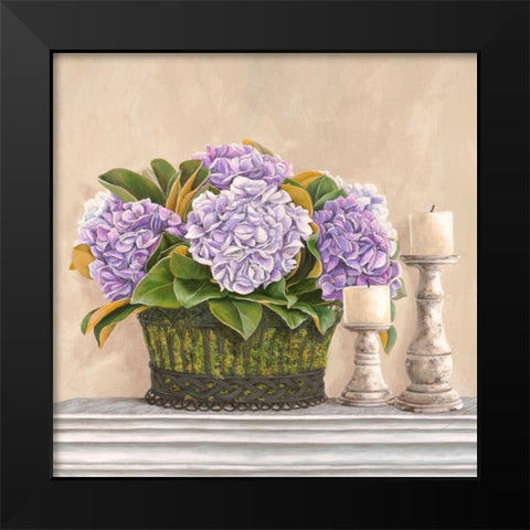 Memoires du jardin I Black Modern Wood Framed Art Print by Dellal, Remy