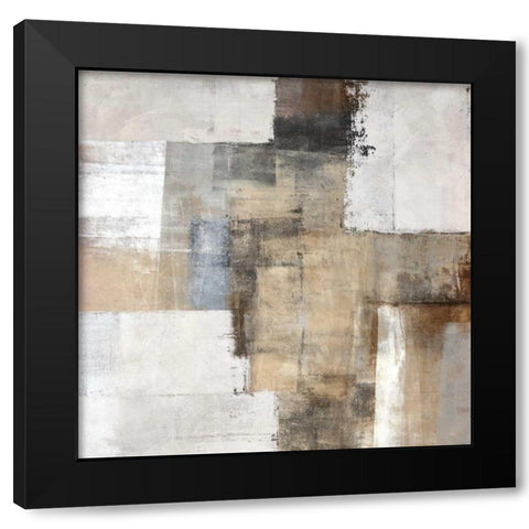 Shelter Black Modern Wood Framed Art Print by Falcone, Ruggero