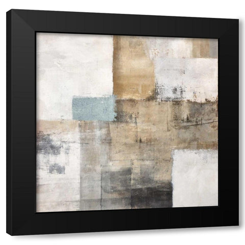Moment Black Modern Wood Framed Art Print with Double Matting by Falcone, Ruggero