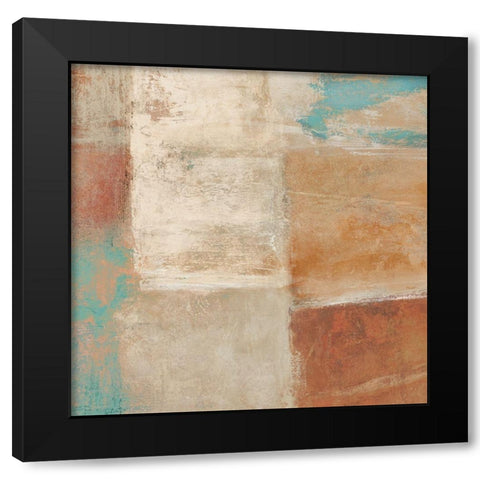 Velvet Desert II Black Modern Wood Framed Art Print with Double Matting by Falcone, Ruggero