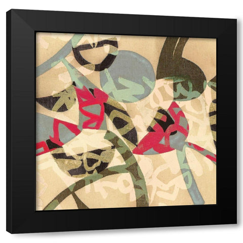 Manticore II (detail I) Black Modern Wood Framed Art Print with Double Matting by Hype, Hopper