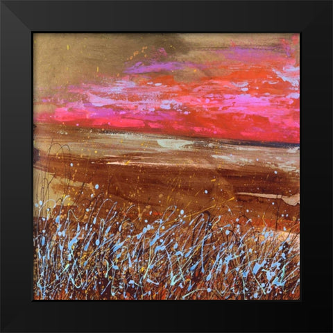 Serata I Black Modern Wood Framed Art Print by Corrado, Italo