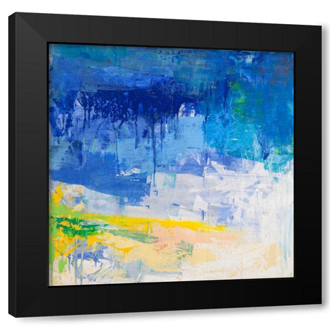 Notte serena II Black Modern Wood Framed Art Print by Corrado, Italo