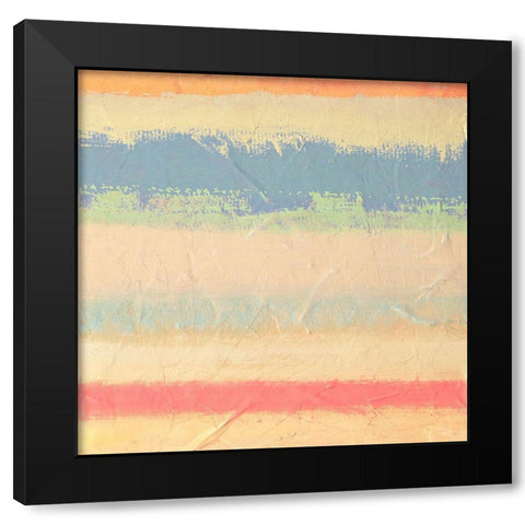 Haiku I Black Modern Wood Framed Art Print with Double Matting by Corrado, Italo