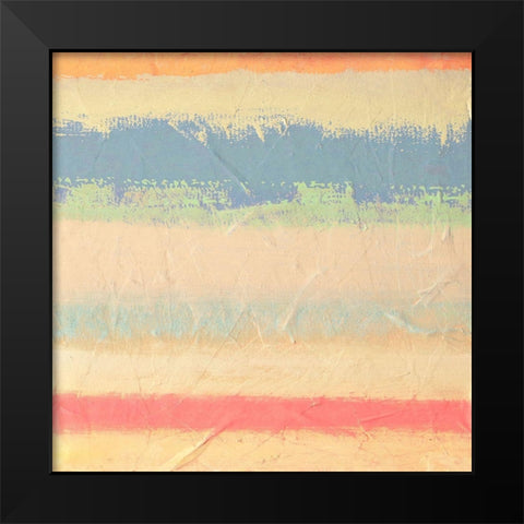 Haiku I Black Modern Wood Framed Art Print by Corrado, Italo