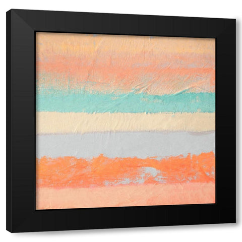 Haiku II Black Modern Wood Framed Art Print by Corrado, Italo