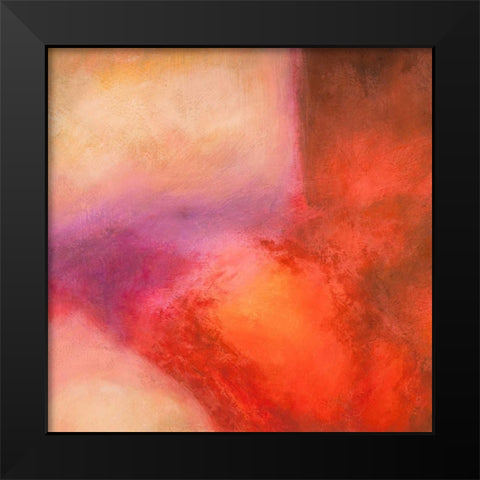 Nirvana I Black Modern Wood Framed Art Print by Demos, Jean-Luc