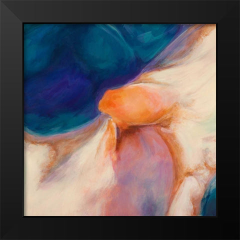 Shangri-La II Black Modern Wood Framed Art Print by Demos, Jean-Luc