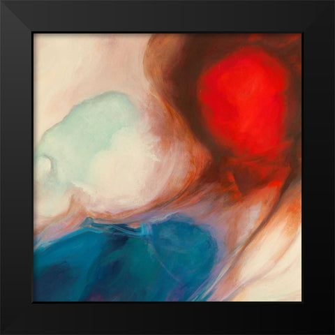 Shangri-La III Black Modern Wood Framed Art Print by Demos, Jean-Luc