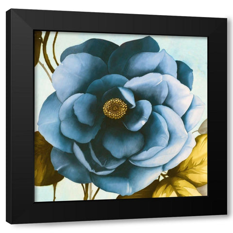 Azaleas III (detail) Black Modern Wood Framed Art Print with Double Matting by Keiko, Rei