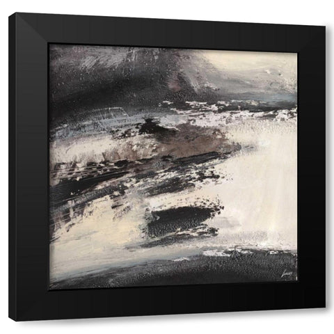 Aperture 2 Black Modern Wood Framed Art Print by Lucas