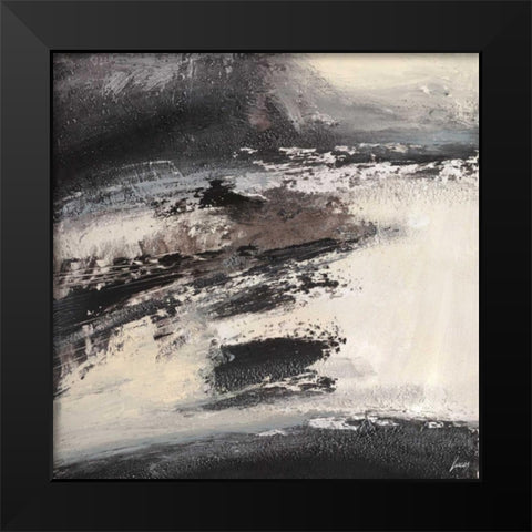 Aperture 2 Black Modern Wood Framed Art Print by Lucas