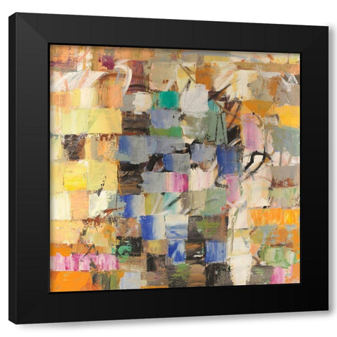 Concetti dimensionali Black Modern Wood Framed Art Print by Lucas