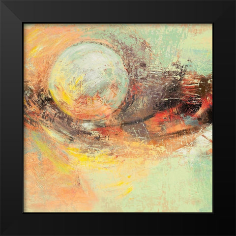 Luna destate (detail) Black Modern Wood Framed Art Print by Lucas