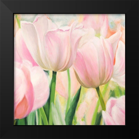 Primavera I Black Modern Wood Framed Art Print by Villa, Luca