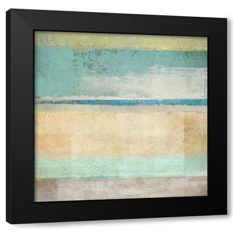 Earth #1 Black Modern Wood Framed Art Print with Double Matting by Maun, Ludwig