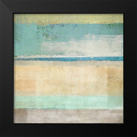 Earth #1 Black Modern Wood Framed Art Print by Maun, Ludwig