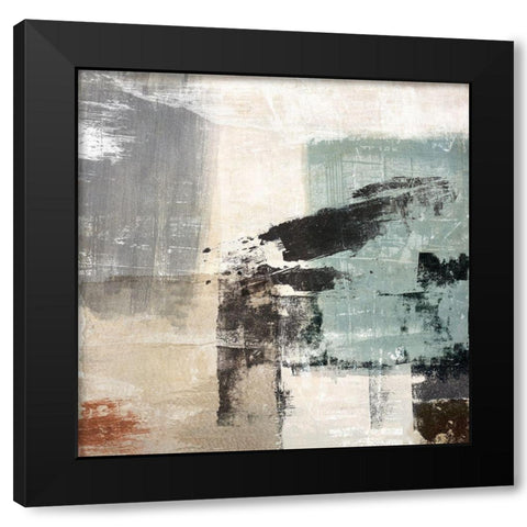 Gemini II Black Modern Wood Framed Art Print with Double Matting by Maun, Ludwig