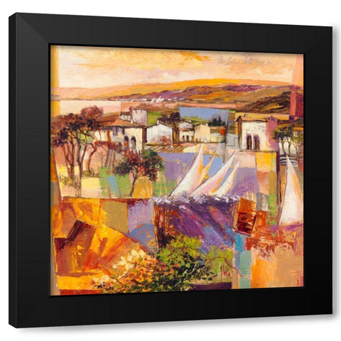 Racconto italiano (detail) Black Modern Wood Framed Art Print by Gasoline Images