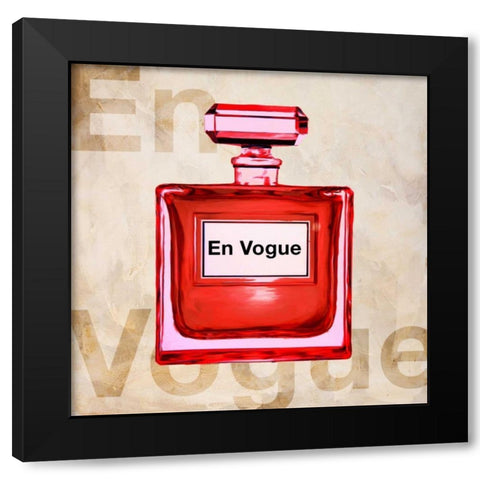 En Vogue Black Modern Wood Framed Art Print with Double Matting by Clair, Michelle