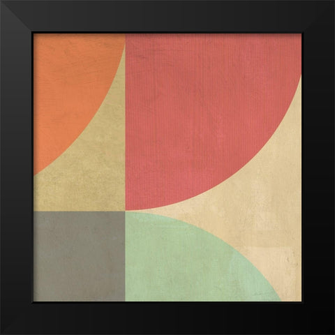 Supergraphics II Black Modern Wood Framed Art Print by Nava, Sandro