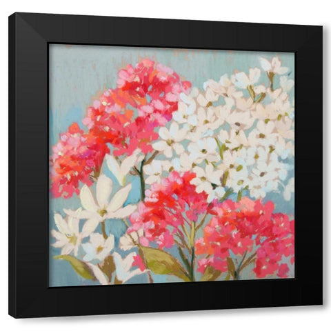Softly Swaying II Black Modern Wood Framed Art Print by Whatmore, Nel