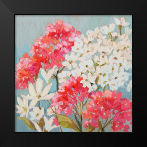 Softly Swaying II Black Modern Wood Framed Art Print by Whatmore, Nel