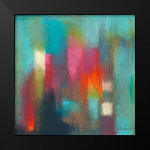 Highlight of the Day Black Modern Wood Framed Art Print by Whatmore, Nel