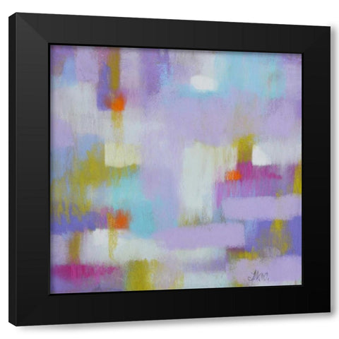 Stuck in the Middle with You Black Modern Wood Framed Art Print with Double Matting by Whatmore, Nel
